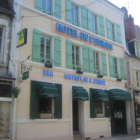 Logis De L'Europe Restaurant Le Cepage Hotel Corbigny Exterior foto